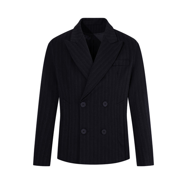 Relaxed Pinstripe Suit Set