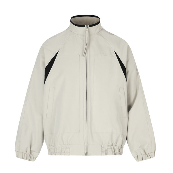 Deconstructed Colour-Block Jacket