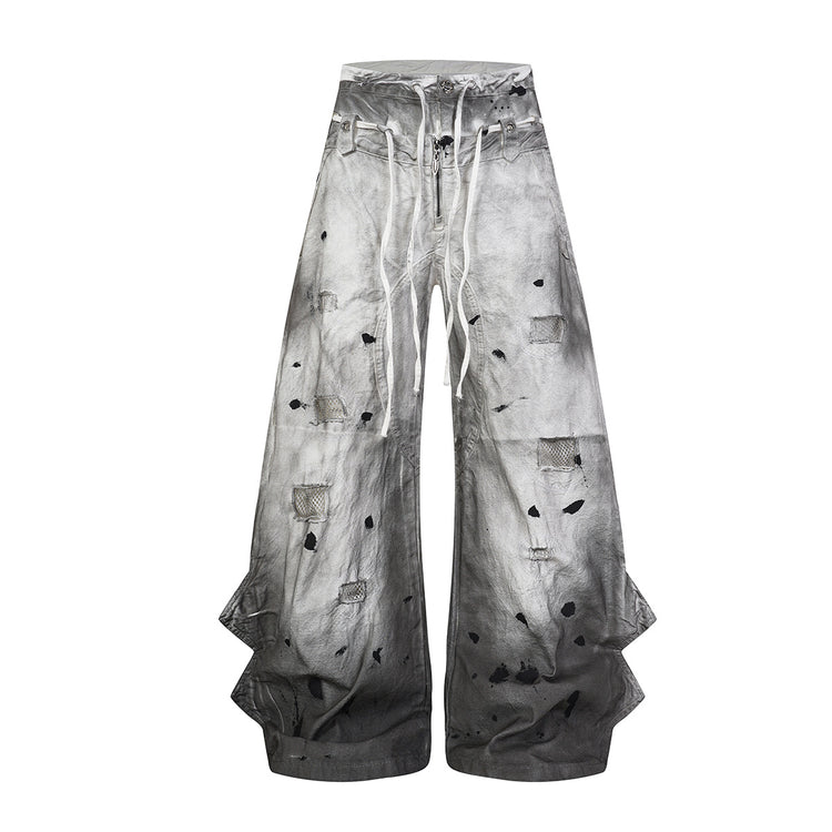 Inkjet Graded Wide Denim