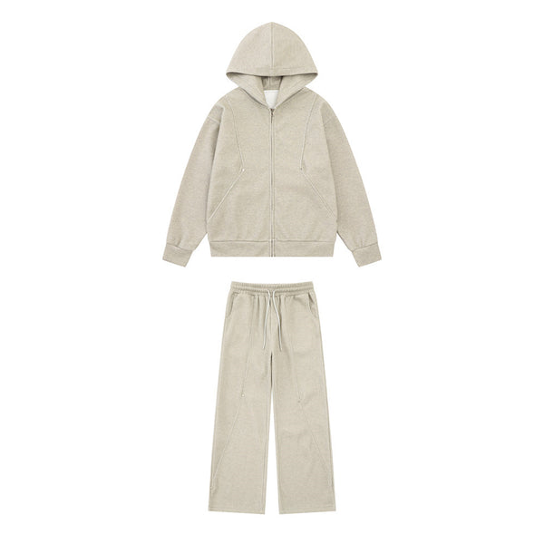 Minimal Hooded Sweat Set