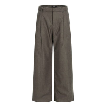 Coffee Stripe Trouser