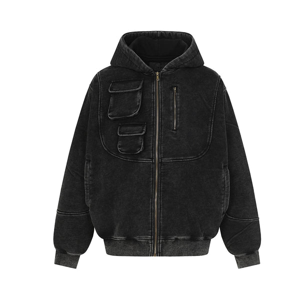 Heavy Functional Pocket Hoodie
