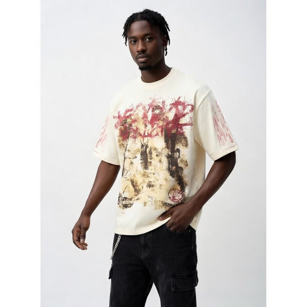 HELLSTAR All-Over Vintage T-Shirt