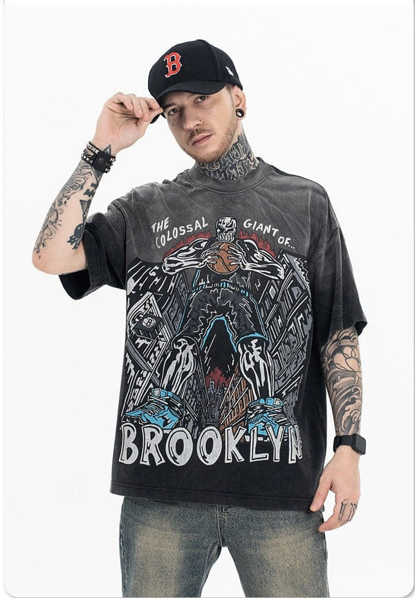 Dyed Print Tee