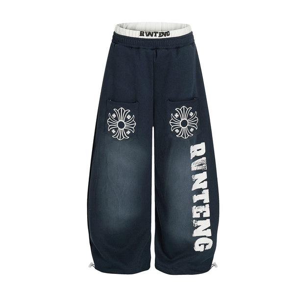 Retro Scimitar Cross Sweatpants