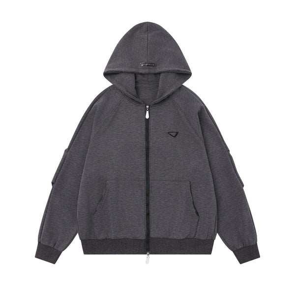 Deconstructed Cardigan Hood