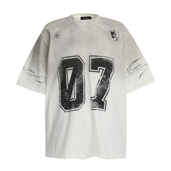 TALKLESS: No 7 T-shirt ---9117