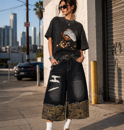 tls baggy short