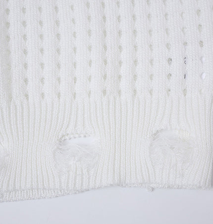 Star Jacquard Crochet Tank