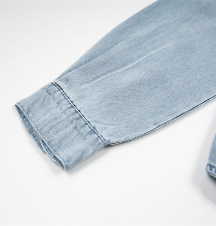 Washed Denim Shirt & Jeans Set