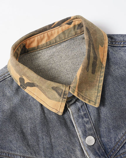 Earth Wash Raw Edge Denim Shirt
