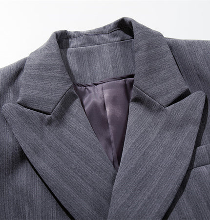Relaxed Pinstripe Suit Set