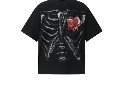 Skull Love Waffle Tee