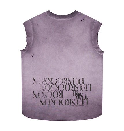 Wasteland Distressed Graphic Tank