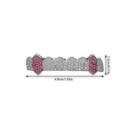 Superior 8-tooth silver picture upper teeth Note: Only single upper teeth are issued under the order