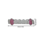 Superior 8-tooth silver picture upper teeth Note: Only single upper teeth are issued under the order