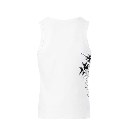 Printed Slim-Fit Tank