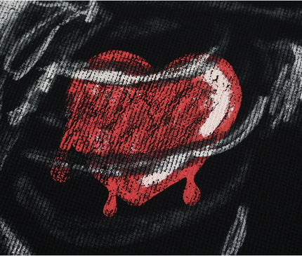 Skull Love Waffle Tee