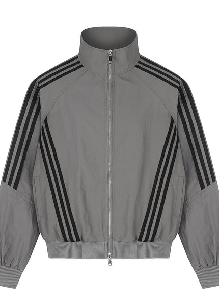 Pleated Three-Stripe Track Set
