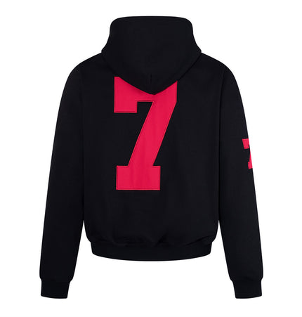 No. 7 Appliqué Hoodie Set