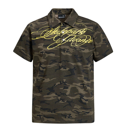 Camo Graffiti Polo
