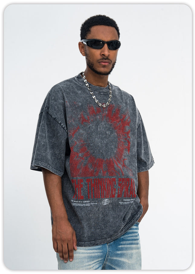 Heavy Washed Drop Tee