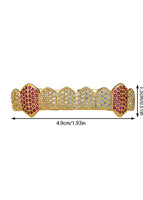 Superior 8-tooth gold picture upper teeth Note: The next order is only issued with a single lower tooth