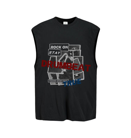 Figure Graphic Wide-Shoulder Tank
