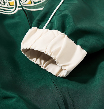 Embroidered Colour-Block Track Jacket