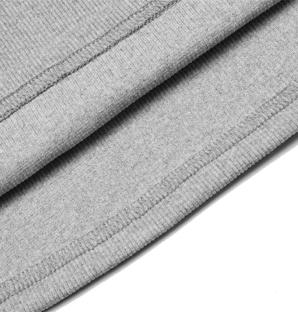 Minimal Embroidered U-Neck Tank
