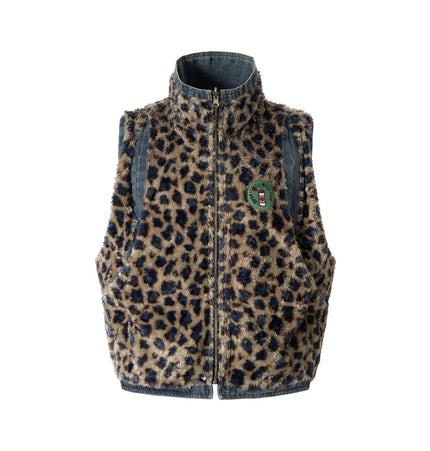 Reversible Denim-Camo Utility Vest