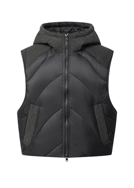 Two-Way Zip Puffer Vest