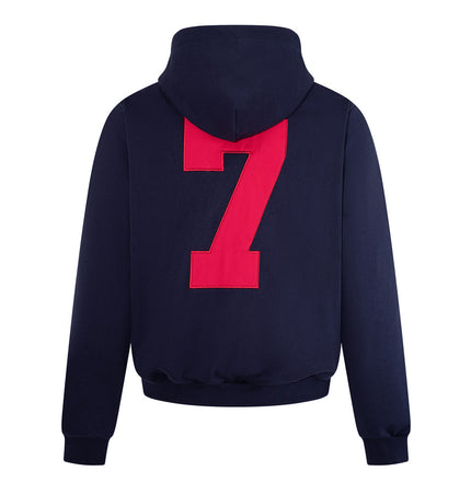 No. 7 Appliqué Hoodie Set