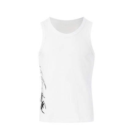 Printed Slim-Fit Tank