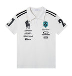 S / white