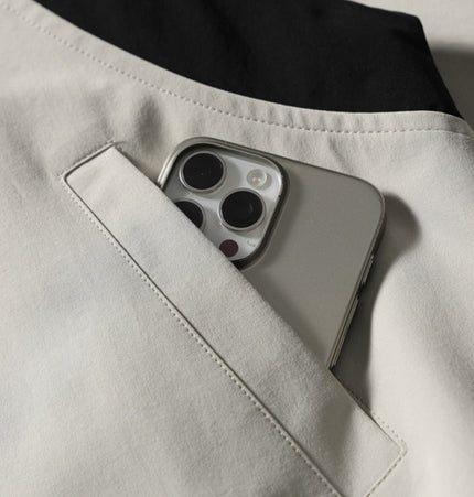 Deconstructed Colour-Block Jacket