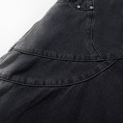 Gradient Deconstruction Scimitar Jeans
