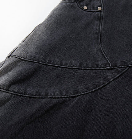 Gradient Deconstruction Scimitar Jeans