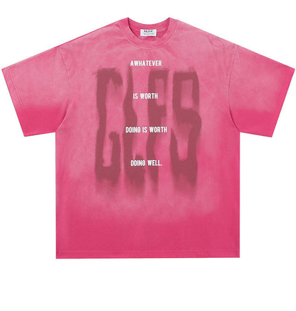 Graffiti Tie-Dye Tee