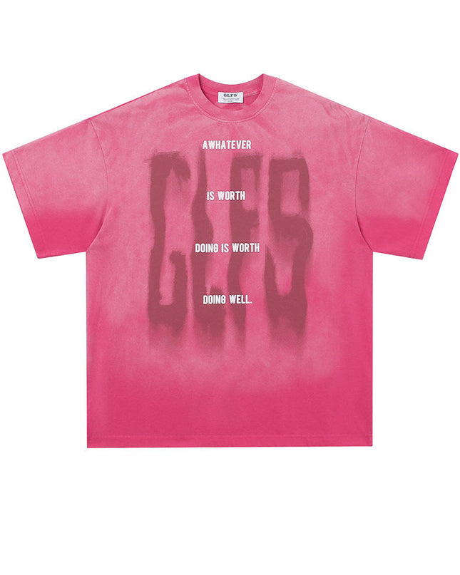 Graffiti Tie-Dye Tee