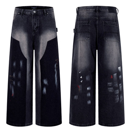 Street Art Patchwork Denim