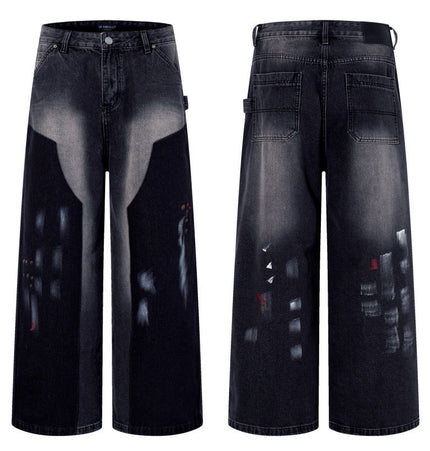 Street Art Patchwork Denim