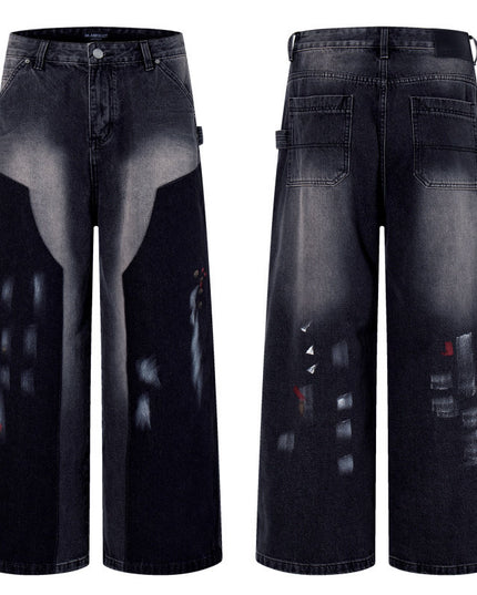 Street Art Patchwork Denim