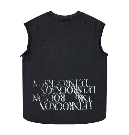 Wasteland Distressed Graphic Tank