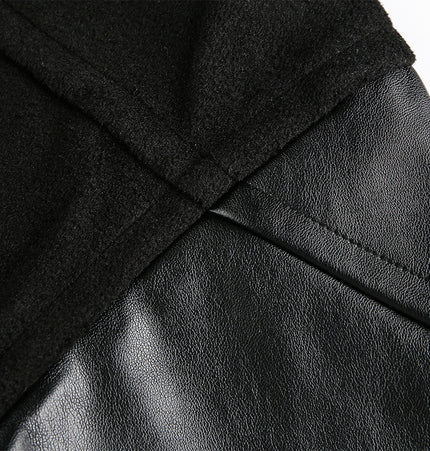 Patchwork Moto Jacket