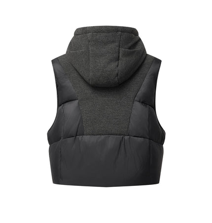 Two-Way Zip Puffer Vest