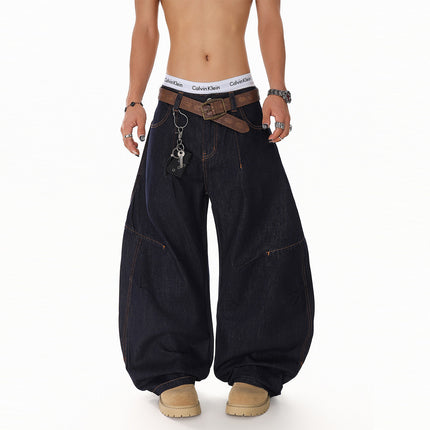 Vintage Deconstructed Scimitar Jeans