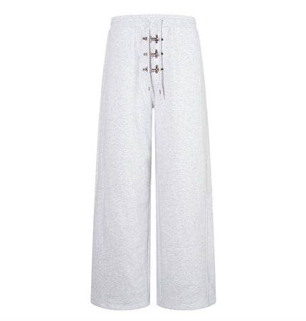 Metal Button Hoodie & Sweatpant Set
