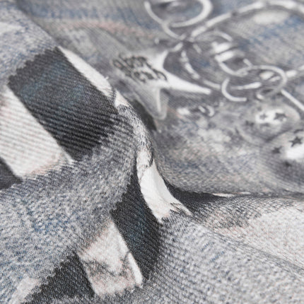 Curved Knife Denim