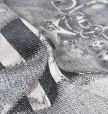 Curved Knife Denim